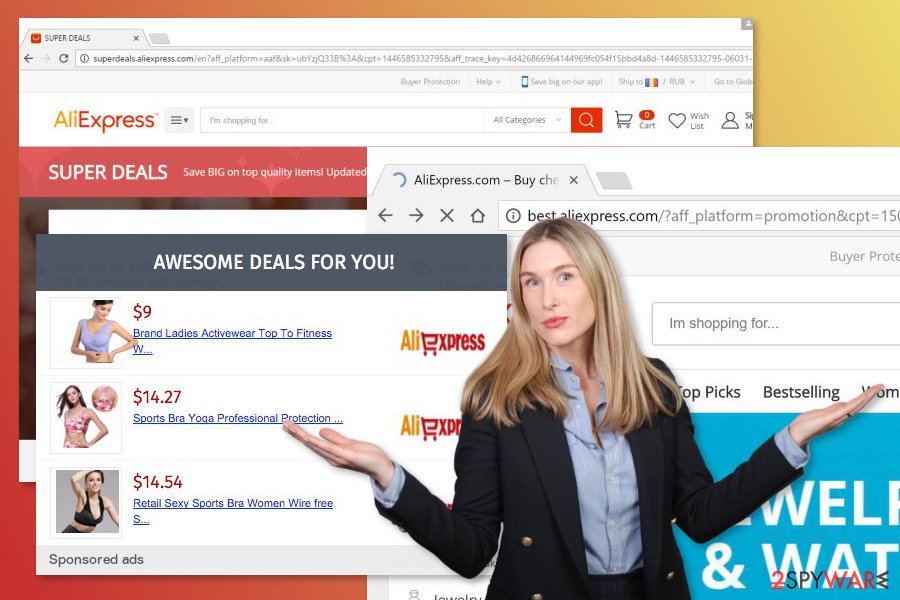 Image of Aliexpress adware