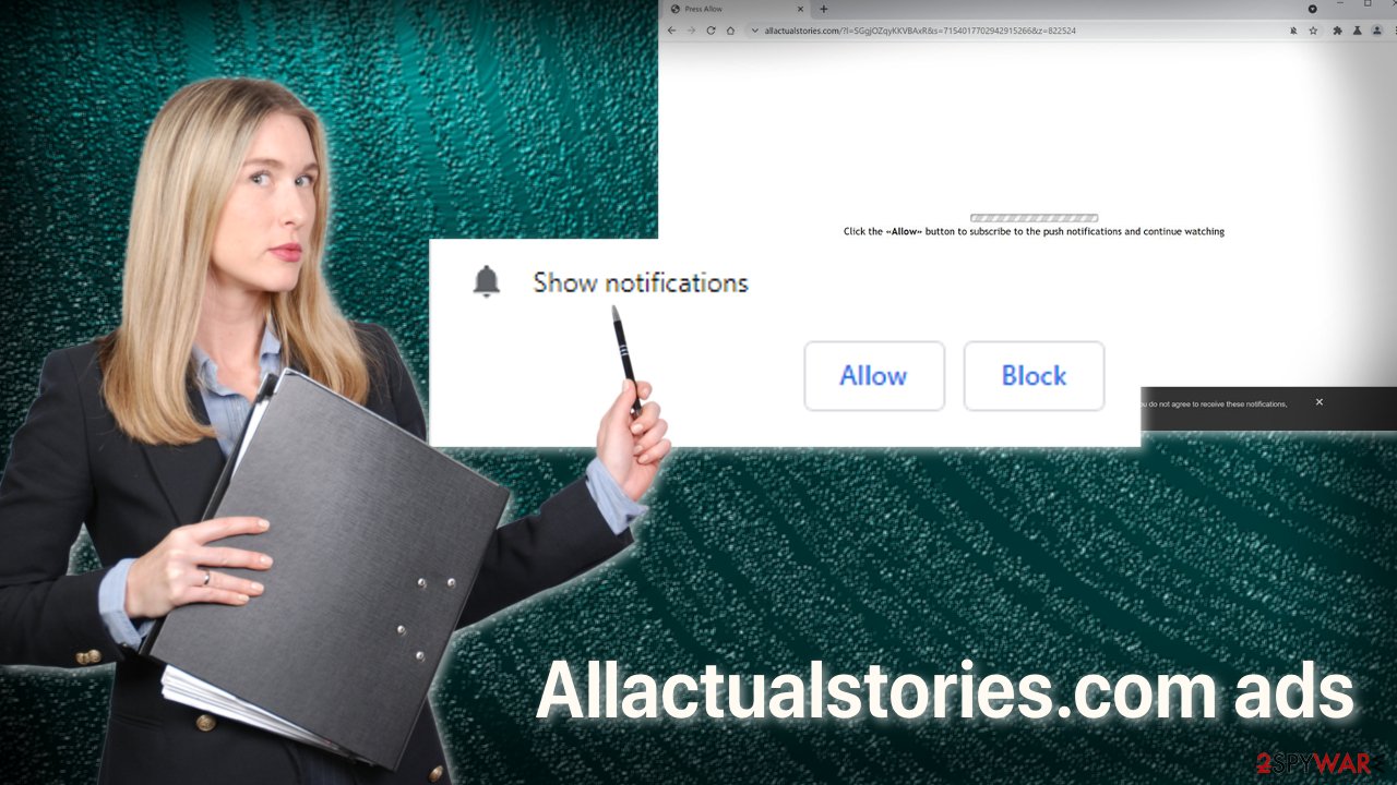 Allactualstories.com ads