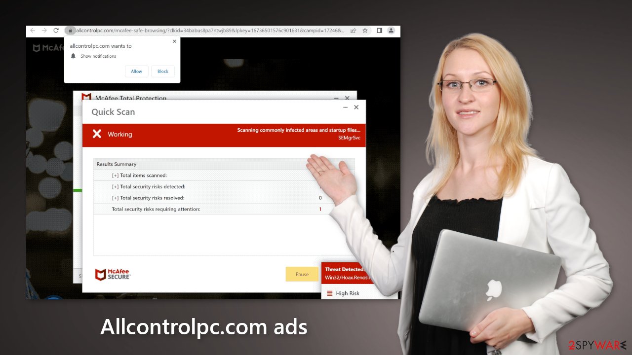 Allcontrolpc.com ads
