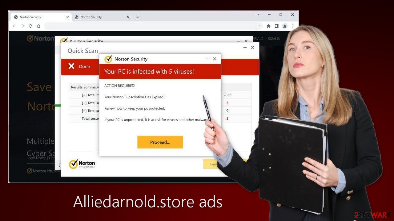 Alliedarnold.store ads