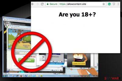 Allowcontent.site virus