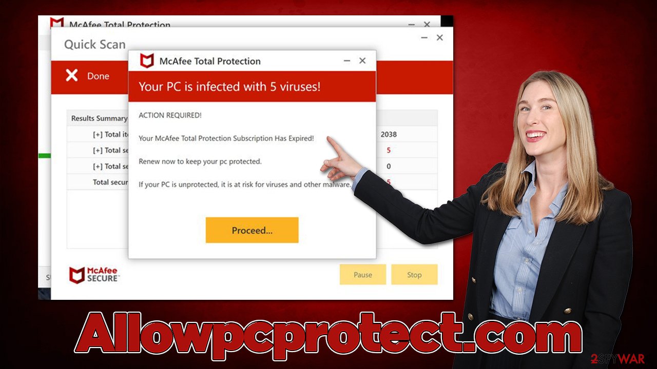 Allowpcprotect.com virus
