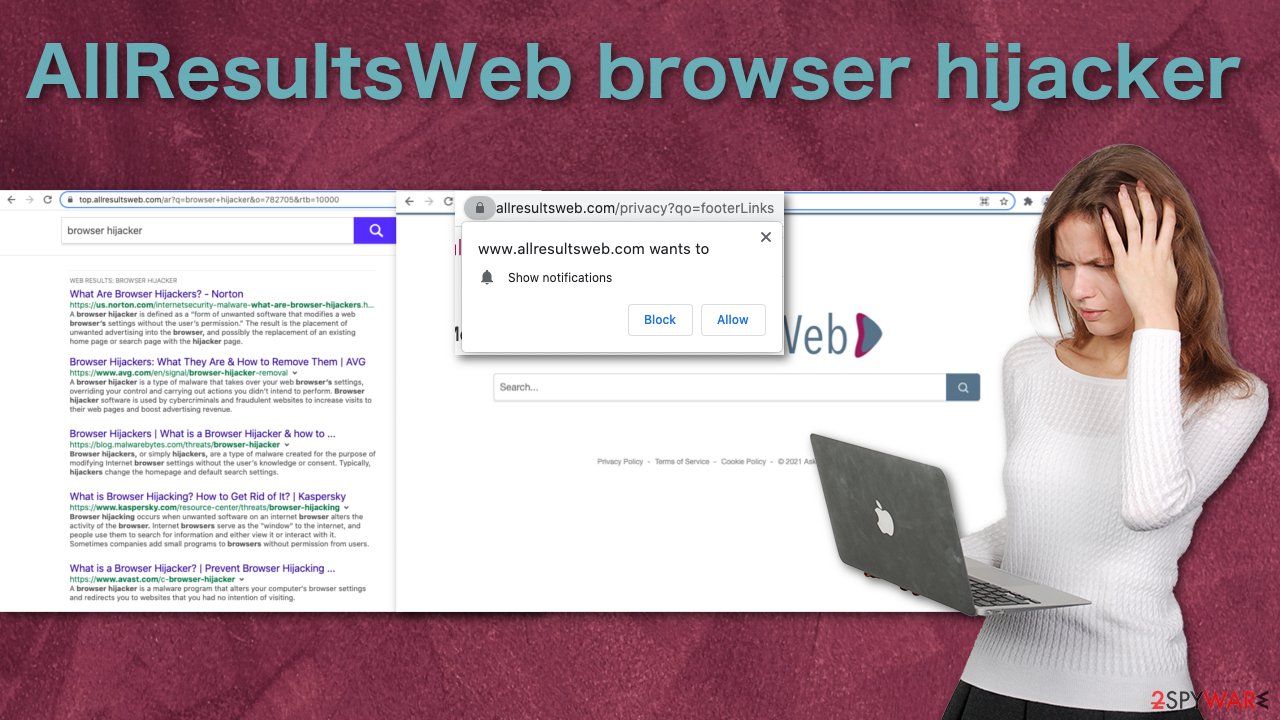 AllResultsWeb browser hijacker