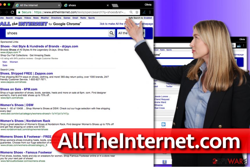 AllTheInternet.com browser hijacker