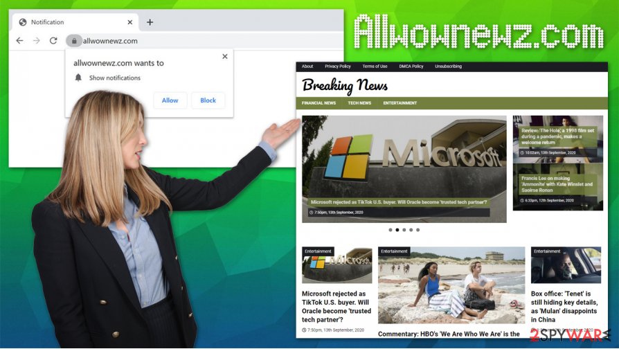 Allwownewz.com notifications