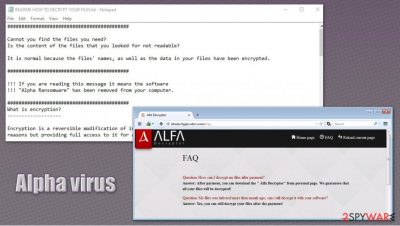 Alpha ransomware