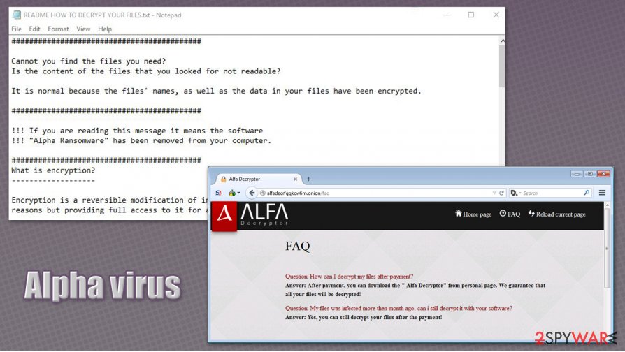 Remove Alpha ransomware / virus (Virus Removal Guide) - Oct 2020 update