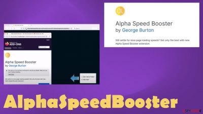 AlphaSpeedBooster browser hijack