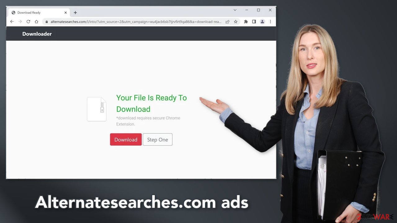 Alternatesearches.com ads