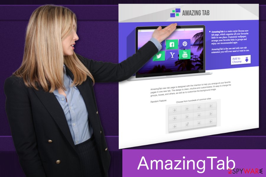 AmazingTab hijack