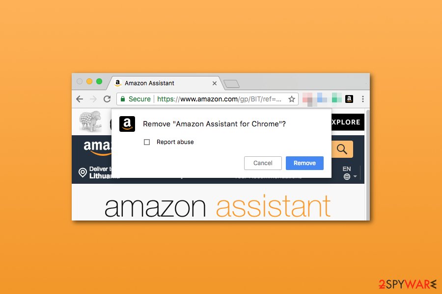 Amazon Assistant removal