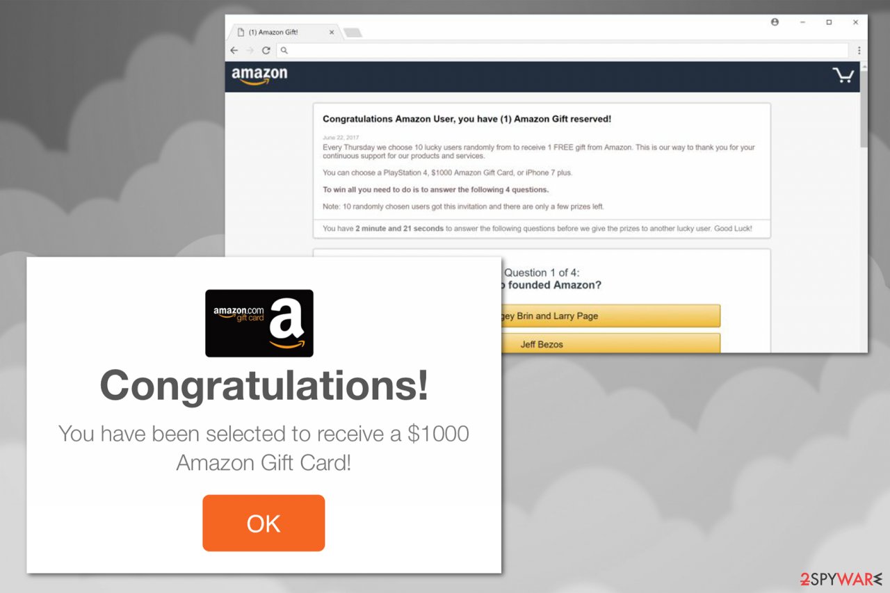 Amazon virus - Amazon Membership Rewards