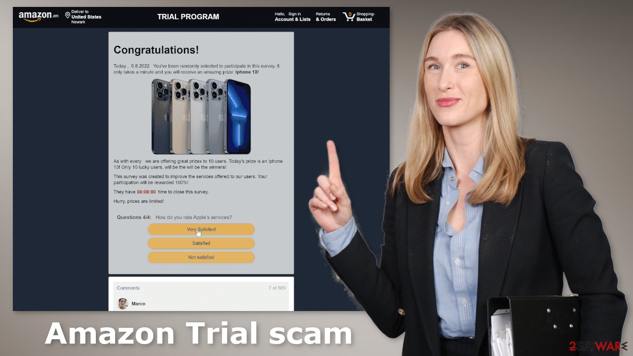 Amazon Trial scam