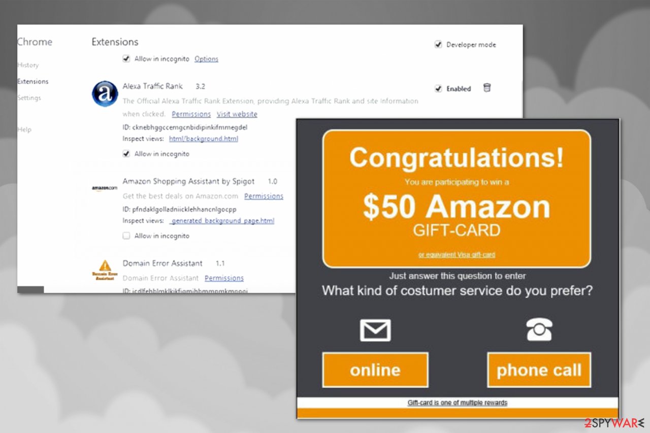 Amazon virus variant Amazon Rewards Event