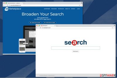 Image of Ampxsearch.com virus