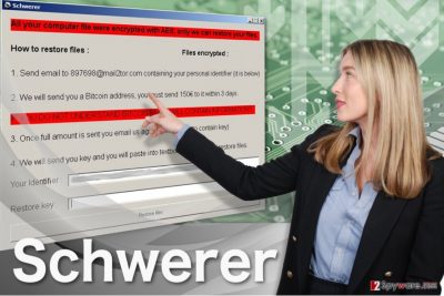 Image showing Schwerer virus note