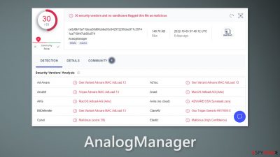 AnalogManager