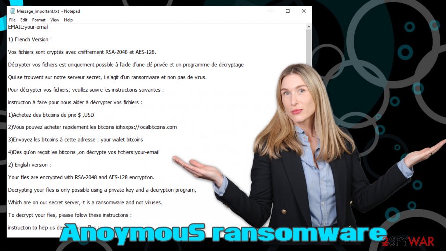 AnoymouS ransomware virus