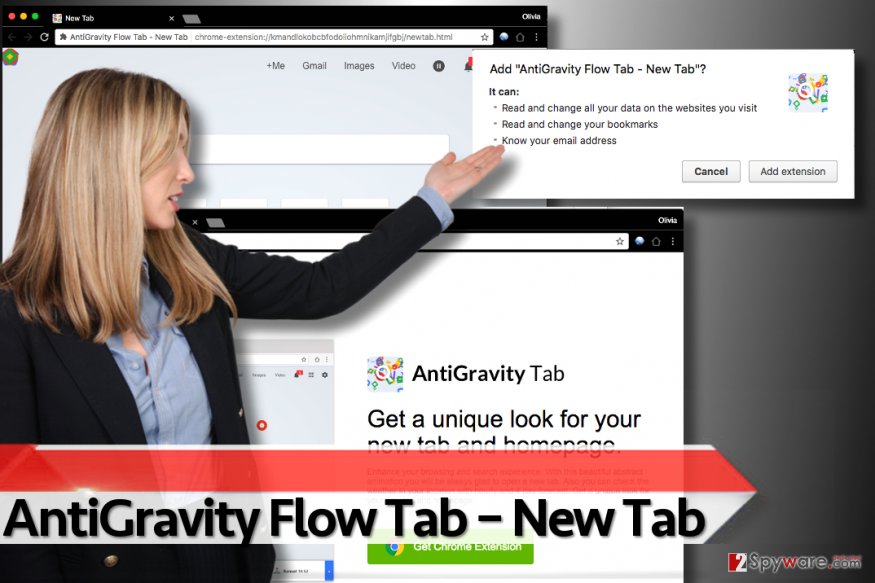 AntiGravity Flow Tab – New Tab