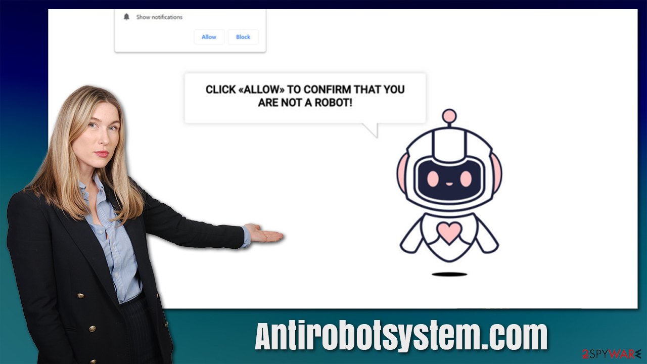 Antirobotsystem.com popups