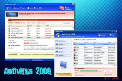 remove free antivirus 2009