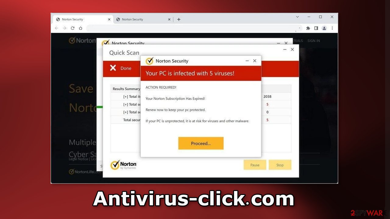 Antivirus-click.com ads