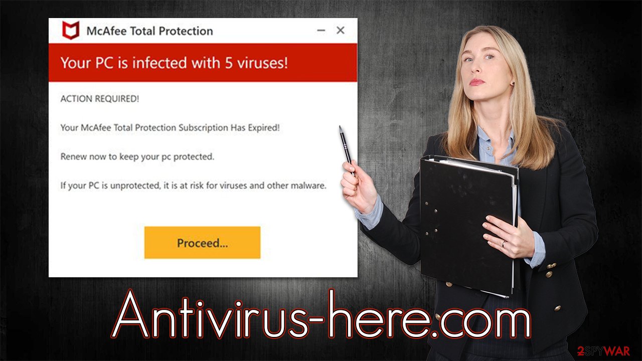 Antivirus-here.com scam