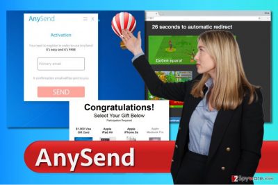 AnySend ads