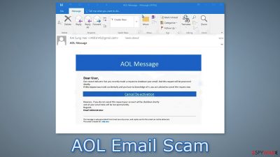 AOL Email Scam