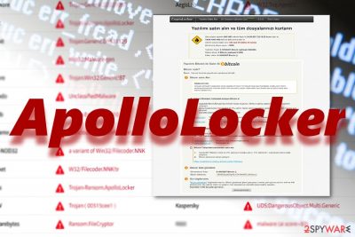 The image displaying ApolloLocker payment site