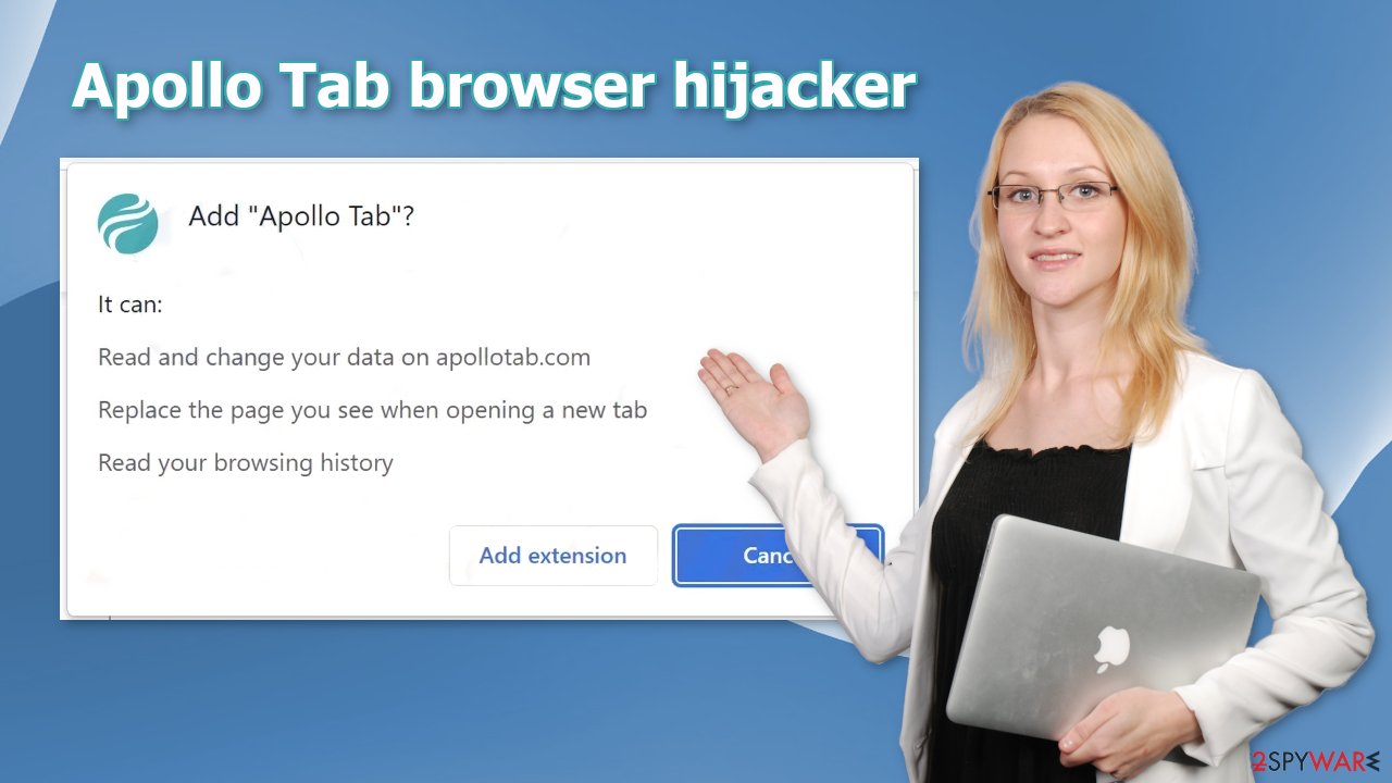 Apollo Tab browser hijacker