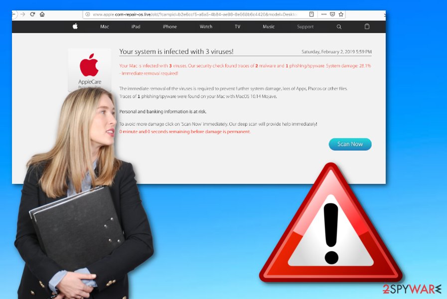 Apple.com-repair-os.live virus