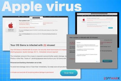 why is my mac beeping and saying apple virus scan