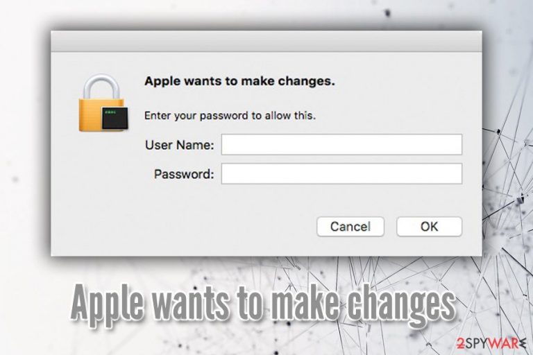 Apple wants to make changes virus