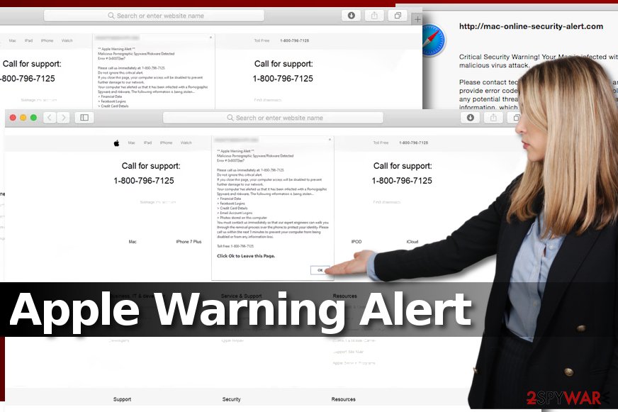 Apple Warning Alert virus