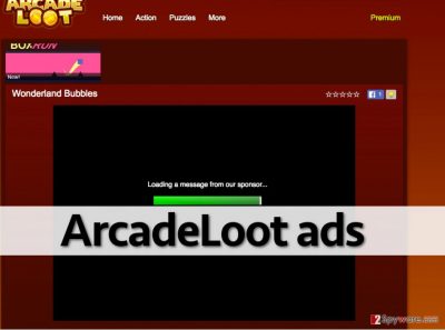 Ads by ArcadeLoot can be extremely annoying