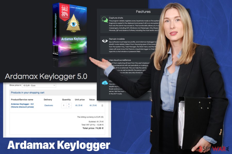 Ardamax Keylogger virus