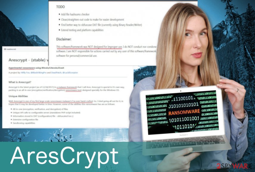 AresCrypt ransomware virus