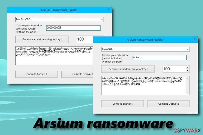 Arsium ransomware