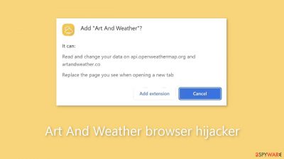 Art And Weather browser hijacker