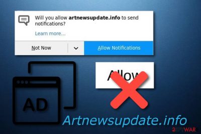 Artnewsupdate.info adware-type program