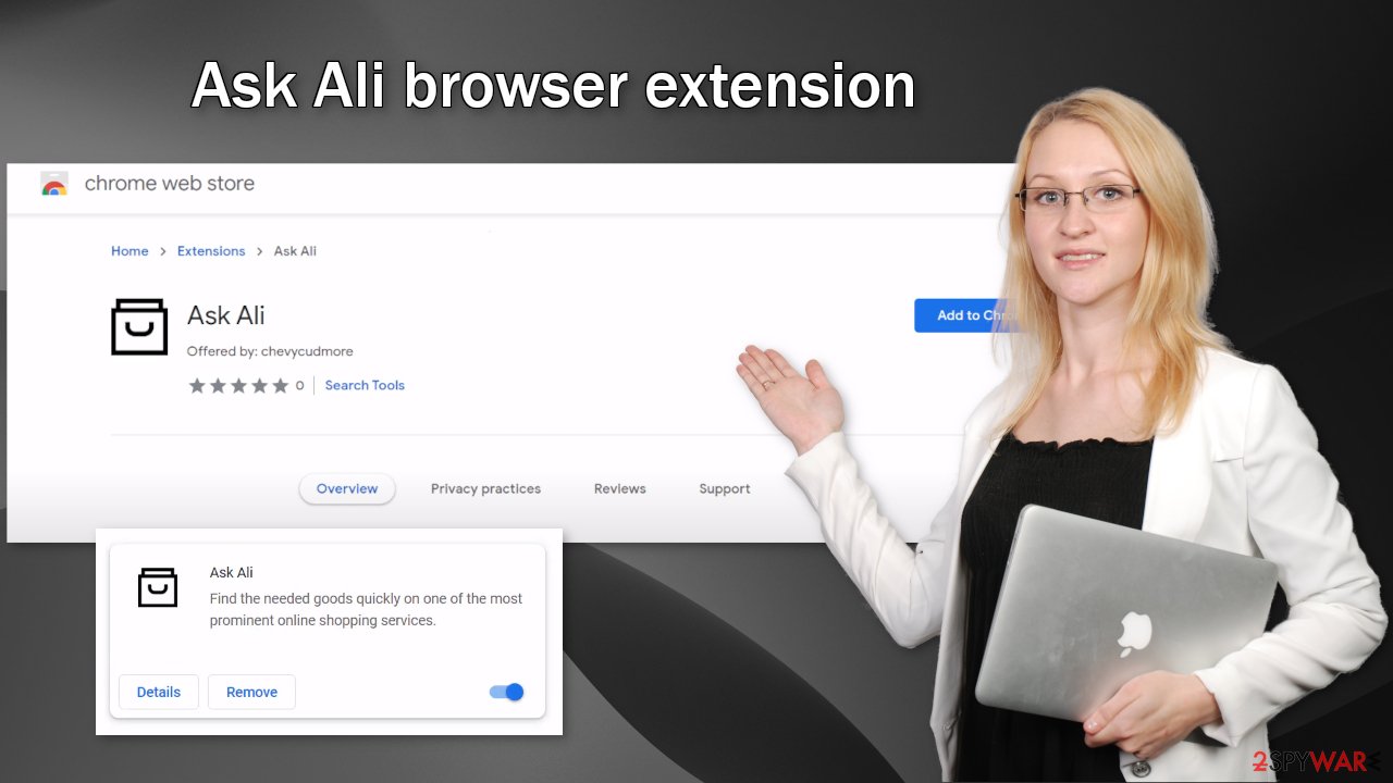 Ask Ali browser extension