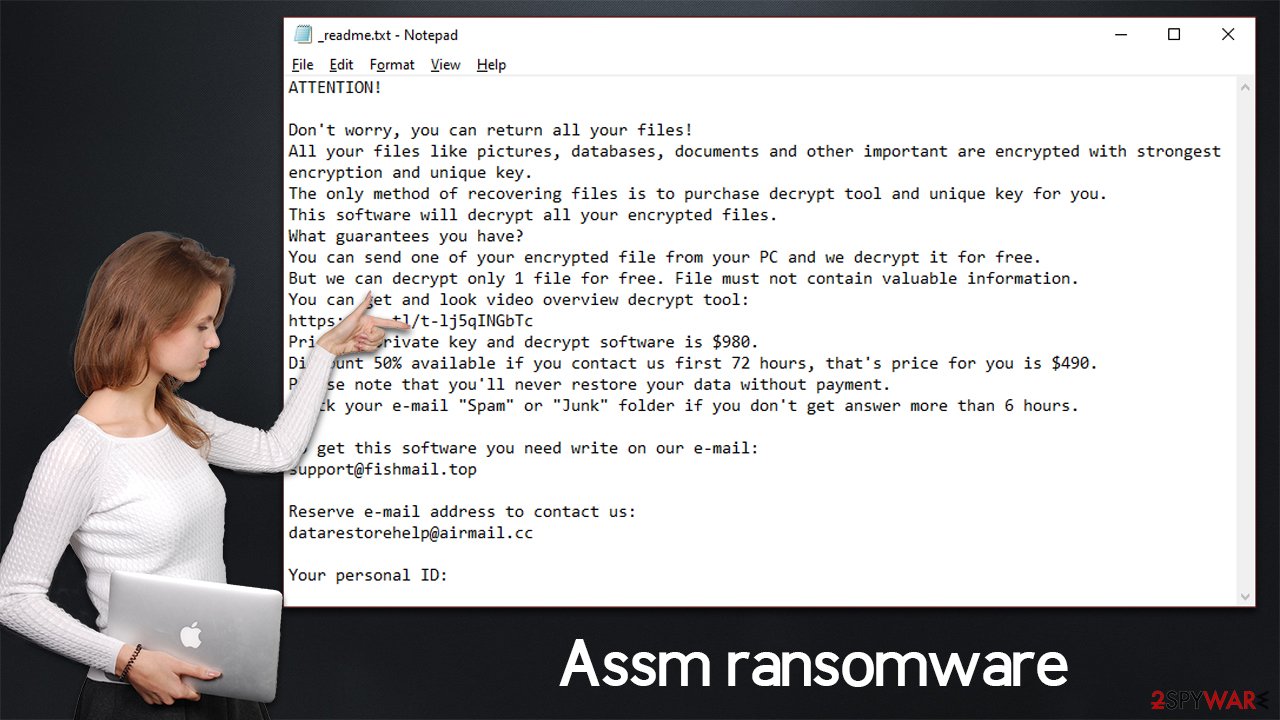 Assm ransomware virus