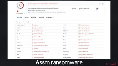 Assm ransomware