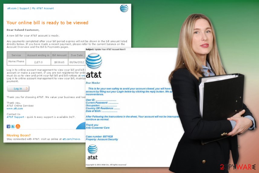 AT&T Email Virus