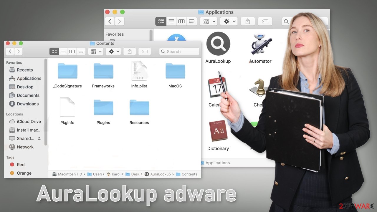 AuraLookup adware