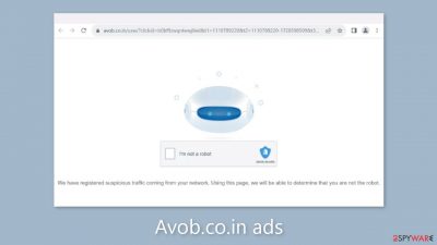 Avob.co.in ads