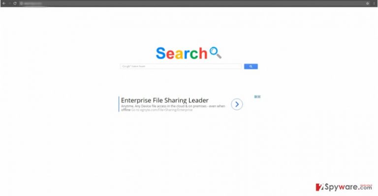 The image revealing Blankpage4.ru
