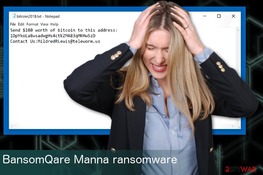 BansomQare Manna ransomware virus