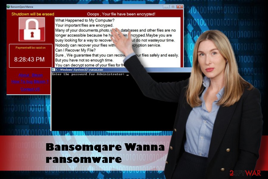 Bansomqare Wanna is a crypto-malware that locks personal files Bansomqare Wanna is a crypto-malware that locks personal files
